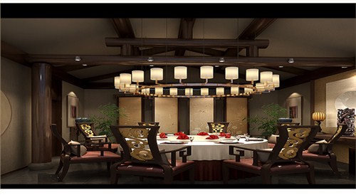 古典風(fēng)格會所餐飲店設(shè)計(jì)